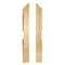 Classic Gold Aluminum Dance Floor Right Male Corner Rail with Camlock