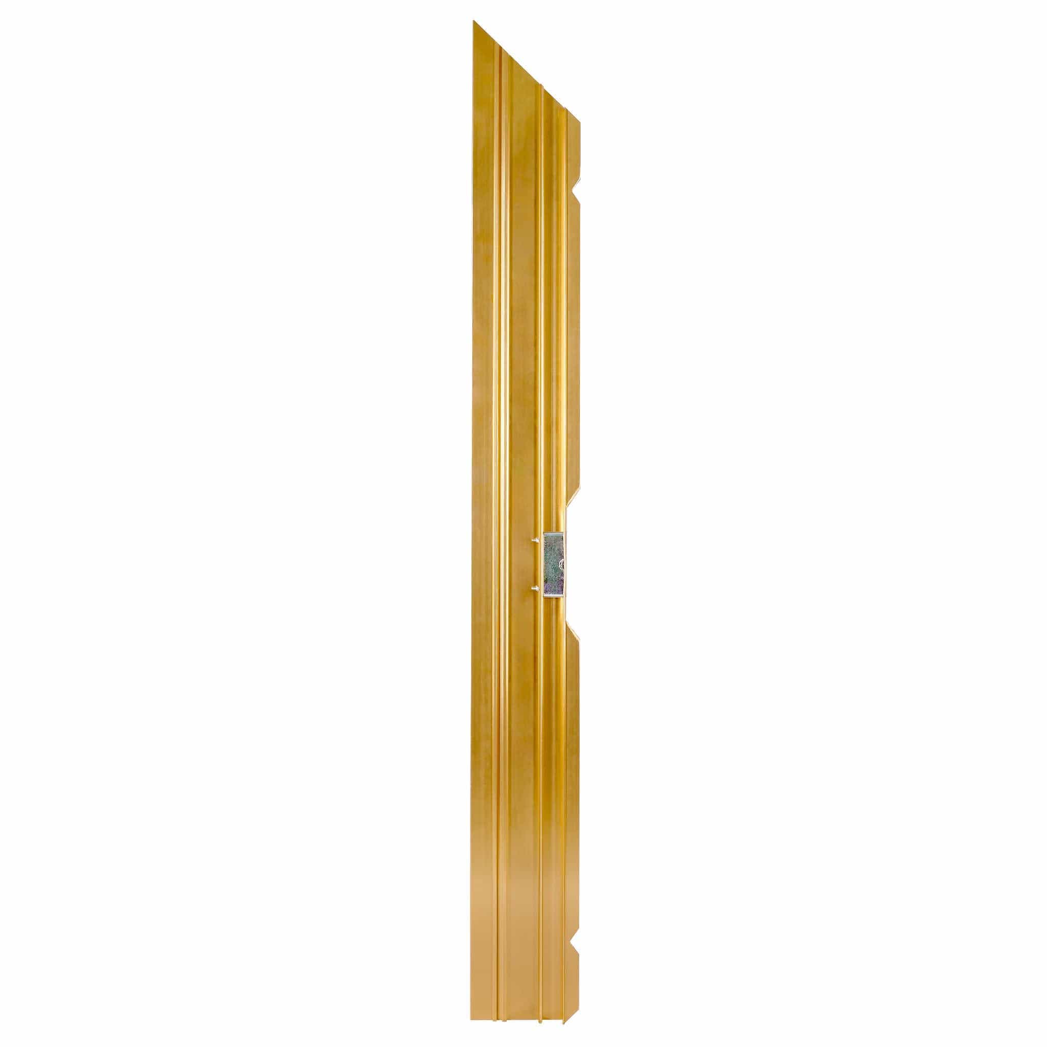 Chivari Gold Aluminum Rail for Dance Floor Right Male Corner with Camlock DF-RL-RC-GLDM-AX