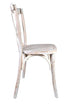 Chivari 32 Chair Pack White Distressed ToughWood™ Cross Back Chair CXWWD-ZG-T-32