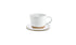 Front of the House Front of the House 6" Round Artefact® Saucer - White (Sold in case pack of 12) FOH-DCS064WHP23