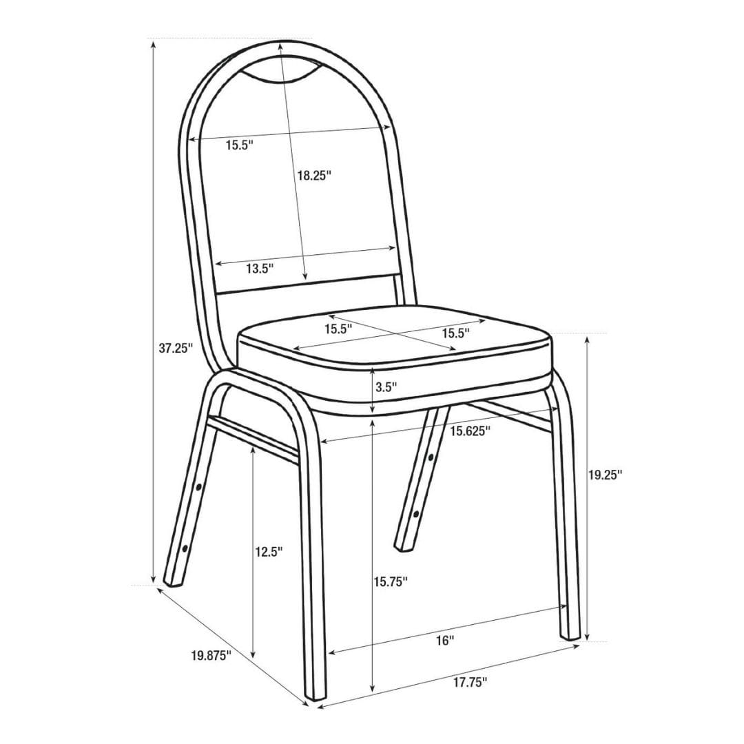 Chivari Burgundy Vinyl Silver Steel Frame Dome Back Banquet Chair CQDVBU-ZF-T
