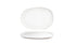 Front of the House Front of the House 13" Oval Artefact® Platter - White (Sold in case pack of 4) FOH-DOS033WHP21