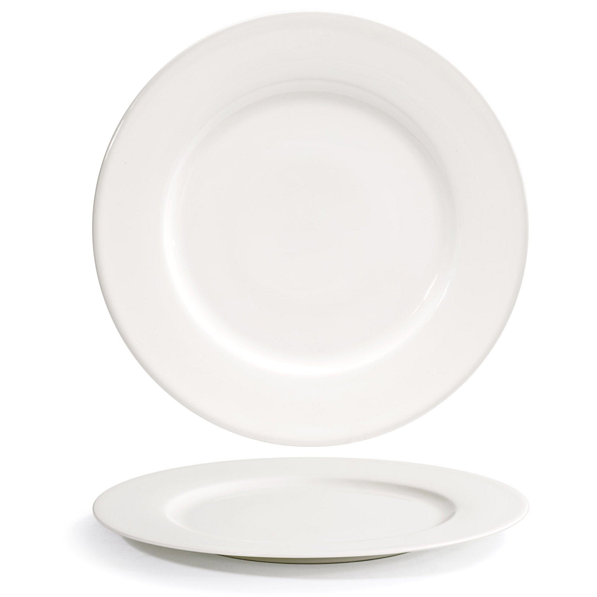 Front of the House Front of the House DOS037BEP21 12.25" Round Catalyst® Rim Plate - Case of 4 FOH-DOS037BEP21