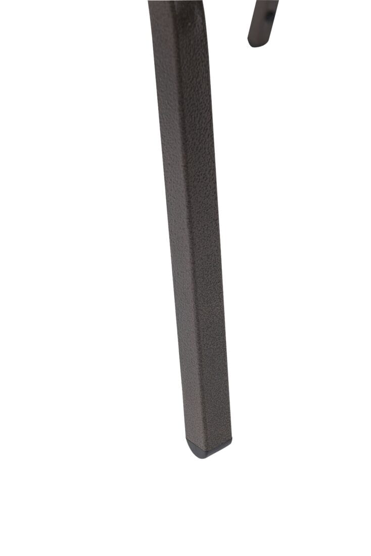 Chivari Black Fabric Church Chair with Full Back 20.5" Wide Black Steel Frame CH20FBB-ZF-T