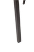 Chivari Black Fabric Church Chair with Full Back 20.5" Wide Black Steel Frame CH20FBB-ZF-T