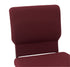 Chivari Maroon Fabric Church Chair with Cut-Away Back 20.5" Wide Gold Vein Steel Frame CH20MGV-ZF-T