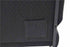 Chivari Dark Gray Fabric Church Chair with Cut-Away Back 20.5" Wide Silver Vein Steel Frame CH20DGRSV-ZF-T