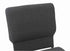 Chivari Dark Gray Fabric Church Chair with Cut-Away Back 20.5" Wide Silver Vein Steel Frame CH20DGRSV-ZF-T