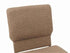 Chivari Tan Fabric Church Chair with Cut-Away Back 20.5" Wide Gold Vein Steel Frame CH20TGV-ZF-T
