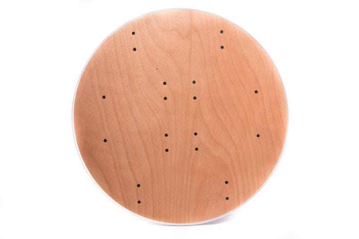 Chivari 72" (6 Foot) Round Heavy Duty Metal Edge Plywood Folding Banquet Table TPLYRD72M-AX-T