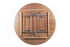 66" (5.5 Foot) Round Heavy Duty Plywood Folding Banquet Table