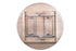 Chivari 100 Person Luxury Event Package:  Includes 100 Fruitwood Resin Steel Skeleton™ Chiavari Chairs Plus 10 Round 72" Heavy Duty Banquet Folding Tables Plus a Banquet Table Cart PACK100CCRFSTEEL1072RD-T