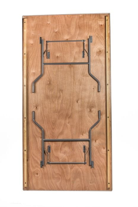 Chivari 96" x 48" (8 Foot) Rectangle Plywood Folding Table TPLYRT9648M-AX-T