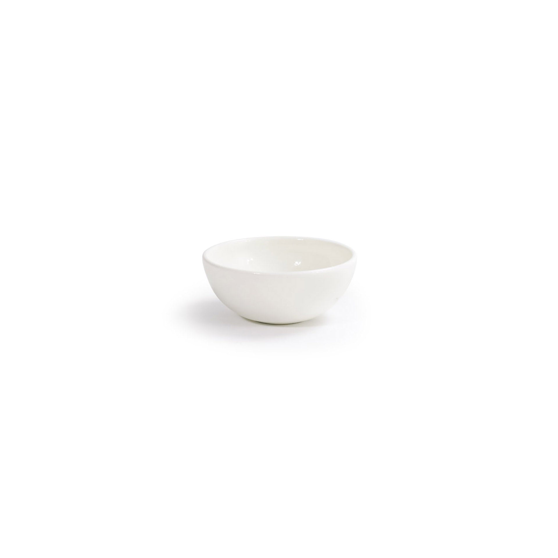 Front of the House FOH DSD075BEP22 3.25" Round Catalyst® Coupe Ramekin - 4 oz - Case of 6 FOH-DSD075BEP22