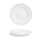 Front of the House FOH DSP021WHP22 Monaco 9" Superwhite Round Porcelain Plate - Case of 6 FOH-DSP021WHP22