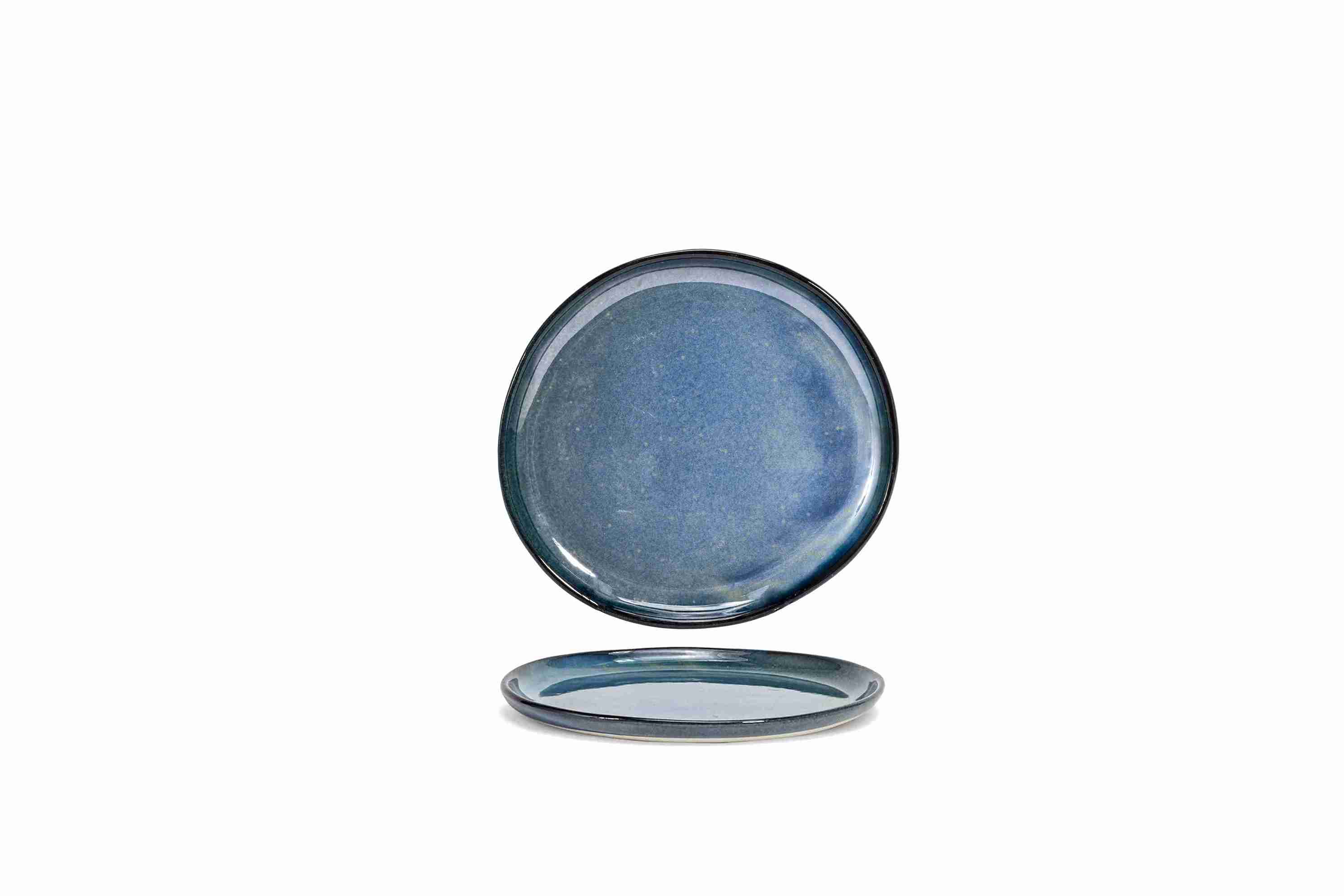 Front of the House Front of the House 7.5" Round Artefact® Plate - Indigo (Sold in case pack of 12) FOH-DSP036BLP23