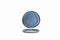 Front of the House Front of the House 7.5" Round Artefact® Plate - Indigo (Sold in case pack of 12) FOH-DSP036BLP23