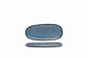 Front of the House Front of the House 11" Oval Artefact® Plate - Indigo (Sold in case pack of 12) FOH-DSP037BLP23
