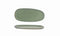 Front of the House Front of the House 11" Oval Artefact® Plate - Moss (Sold in case pack of 12) FOH-DSP037GRP23