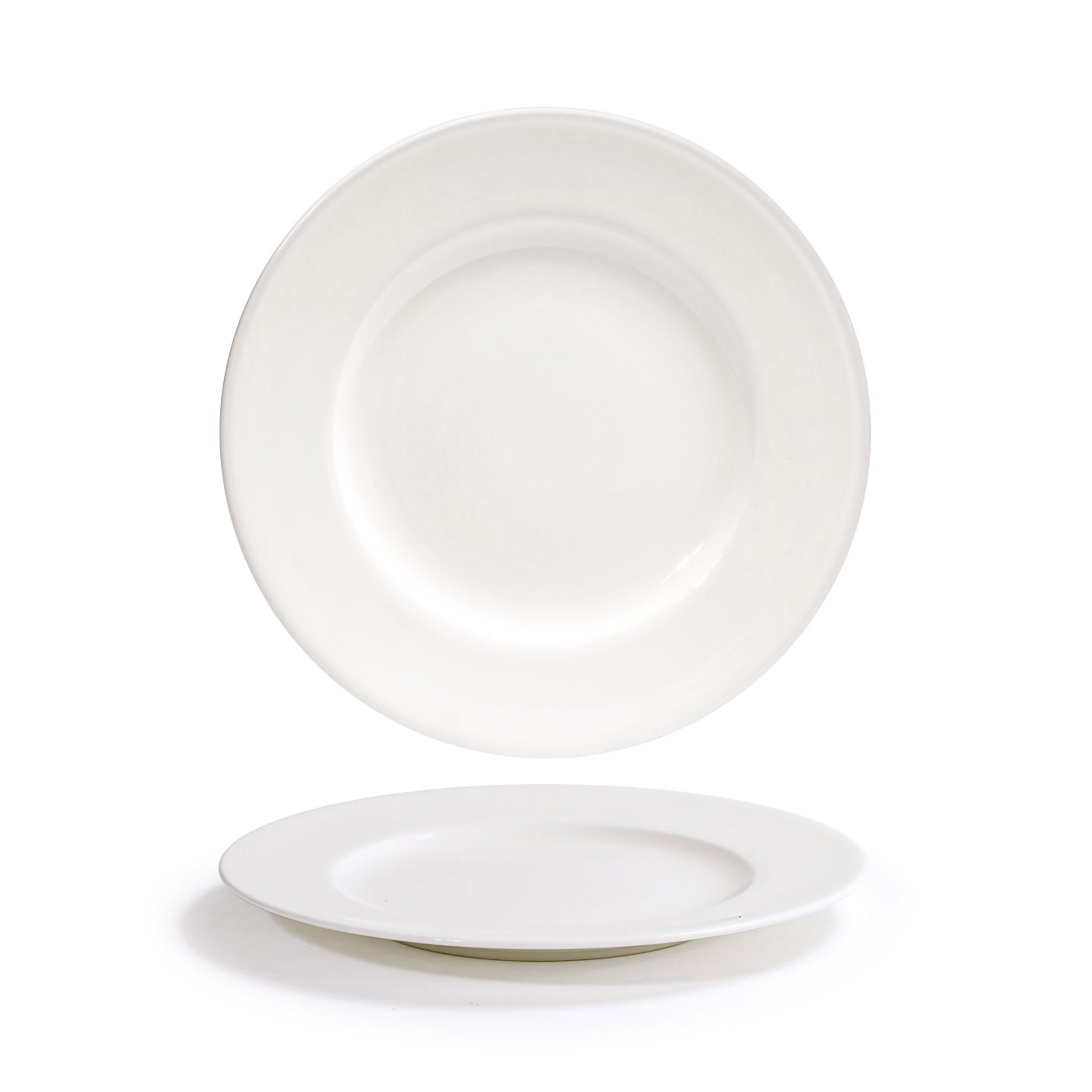 Front of the House Front of the House DSP041BEP22 8" Round Catalyst® Rim Plate - Case of 6 FOH-DSP041BEP22