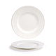 Front of the House Front of the House DSP041BEP22 8" Round Catalyst® Rim Plate - Case of 6 FOH-DSP041BEP22