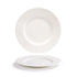 Front of the House Front of the House DSP043BEP22 8" Round Catalyst® Rim Plate - Focus™ - Case of 6 FOH-DSP043BEP22