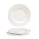 Front of the House Front of the House DSP043BEP22 8" Round Catalyst® Rim Plate - Focus™ - Case of 6 FOH-DSP043BEP22