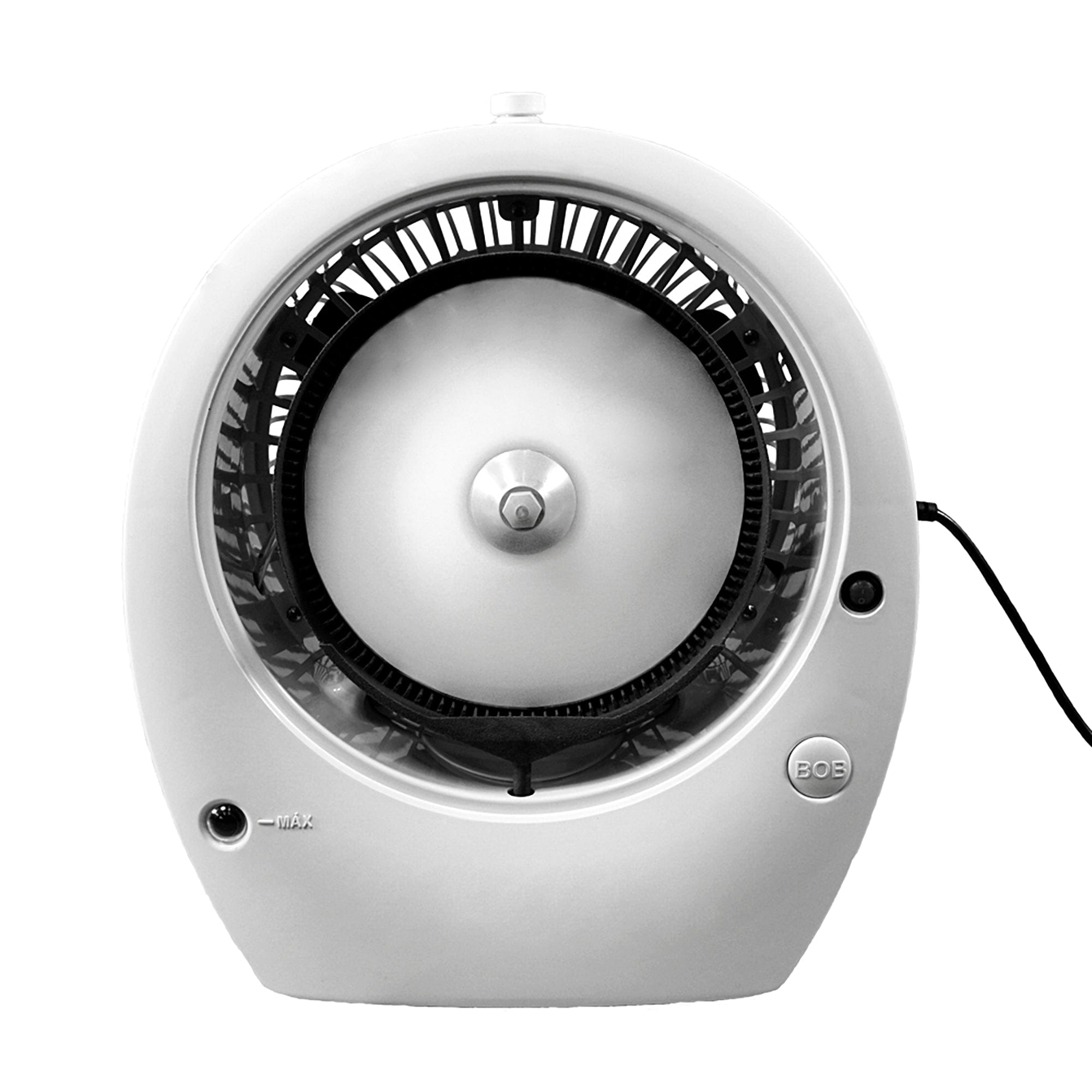 EcoJet White EcoJet Bob Tabletop Indoor/Outdoor Compact Personal Misting Cooling Fan ECJ-10500