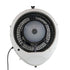 EcoJet White EcoJet Cyclone 18” Wall-Mount Outdoor Cooling Misting Fan for Patios & Commercial Spaces ECJ-9475