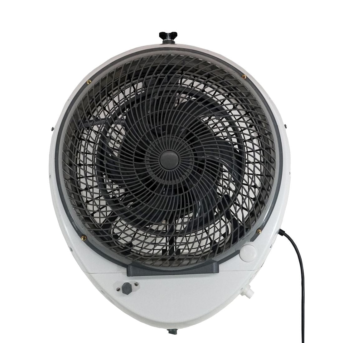 EcoJet White EcoJet Cyclone 18” Wall-Mount Outdoor Cooling Misting Fan for Patios & Commercial Spaces ECJ-9475