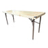 Chivari 72" x 24" (6 Foot) Rectangle Plywood Expo Table - Adjustable Height TEXPRT7224G-AX-T