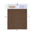 Chivari World’s Best Cushion Fabric Swatch – Burlap SW-B-BR-A