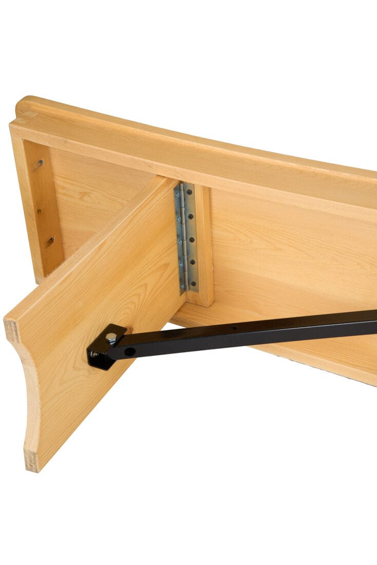 Chivari Natural 8 Foot (96″ x 12″) Rectangle Farmhouse Table Bench TFARM-BENCH-9612-NATURAL-AX-T