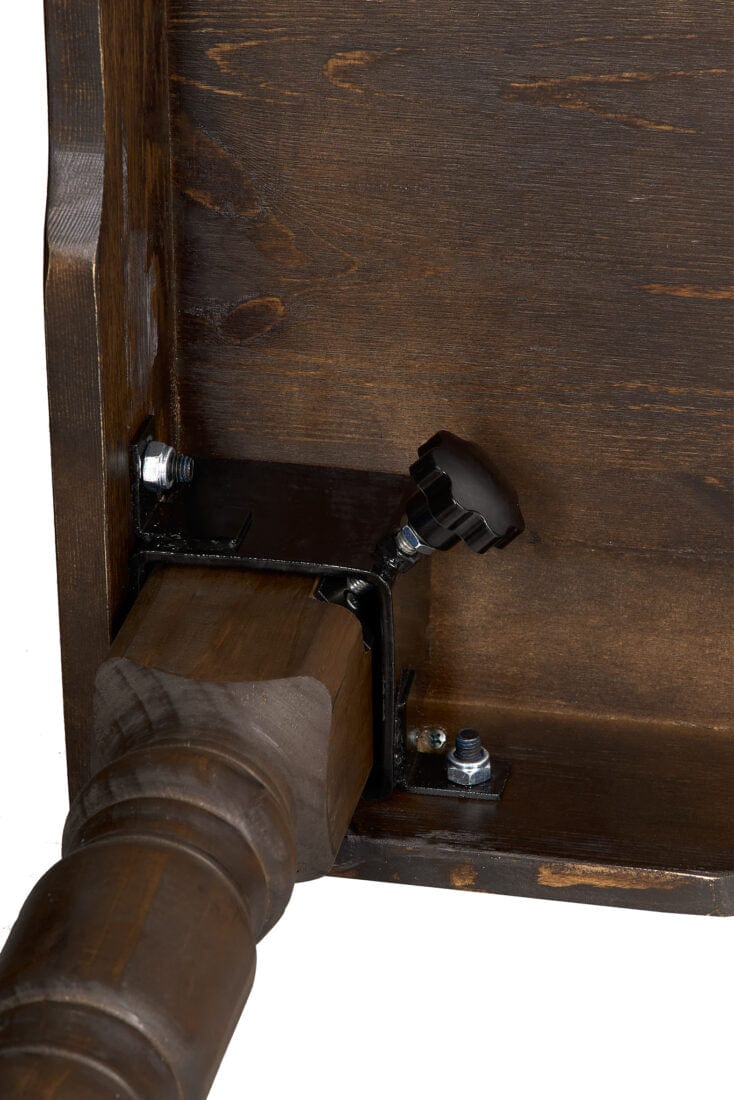 Chivari Fruitwood 96" x 40" (8 Foot) Rectangle Fluted Leg Wood Farm Table TFRMPLRT9640-FTW-FL-AX