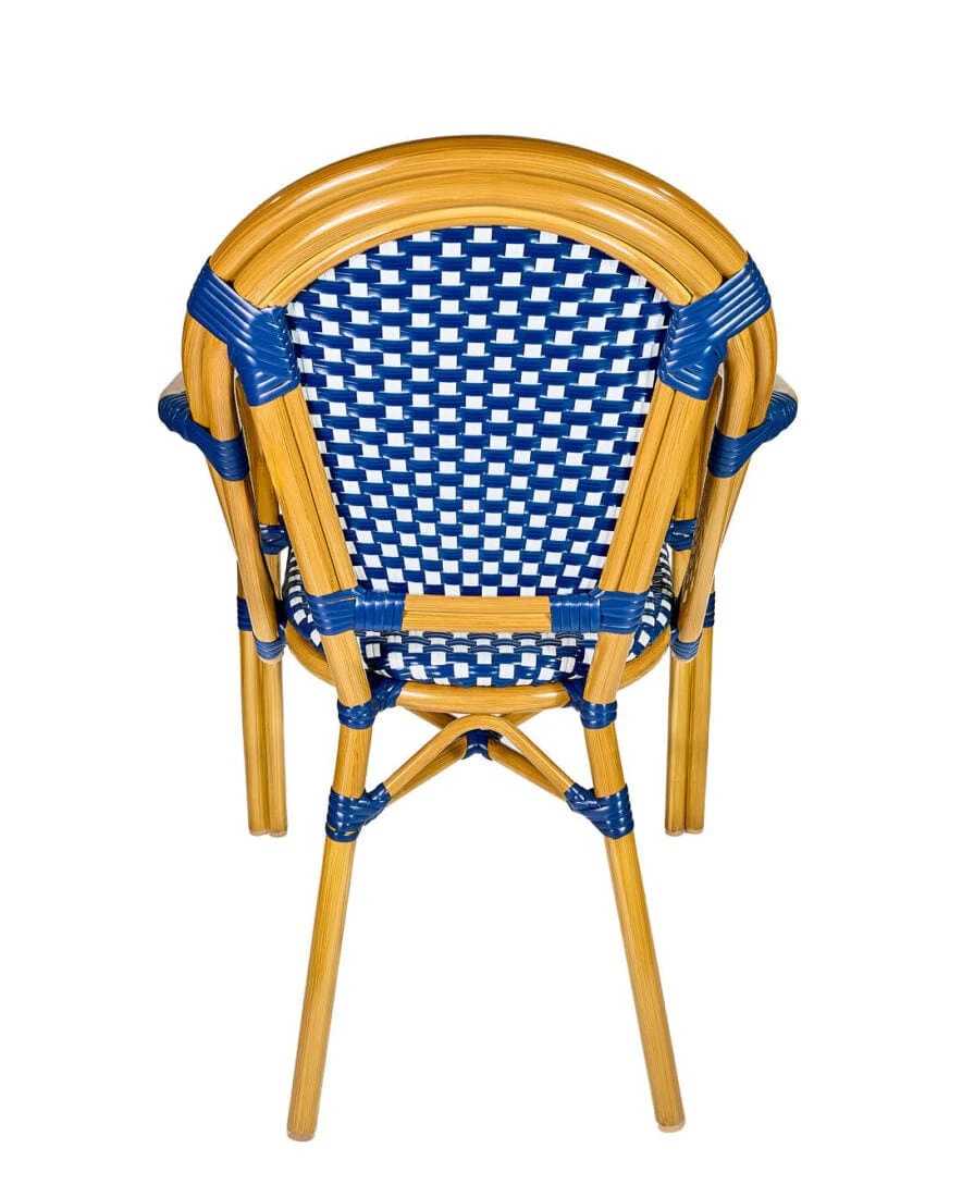 Chivari Blue and White French Bistro Set Includes 40