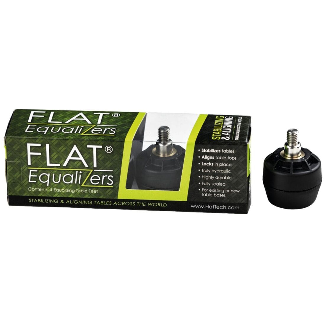 FlatTech FLAT Tech Equalizers 1/4" (4) CHI-FRB1003A01-FE-FT