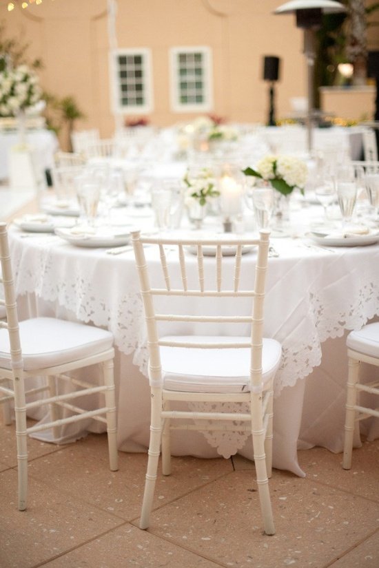 48 Chair Pack White ToughWood™ Chiavari Chair