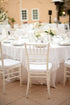 Chivari 40 Chair Pack White ToughWood™ Chiavari Chair CCWW-ZG-T-40