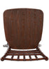 Chivari Fruitwood WoodGrain™ Resin Steel Skeleton™ Chiavari Barstool BCRFB-ST-AX-T
