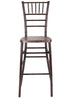 Chivari Fruitwood WoodGrain™ Resin Steel Skeleton™ Chiavari Barstool BCRFB-ST-AX-T