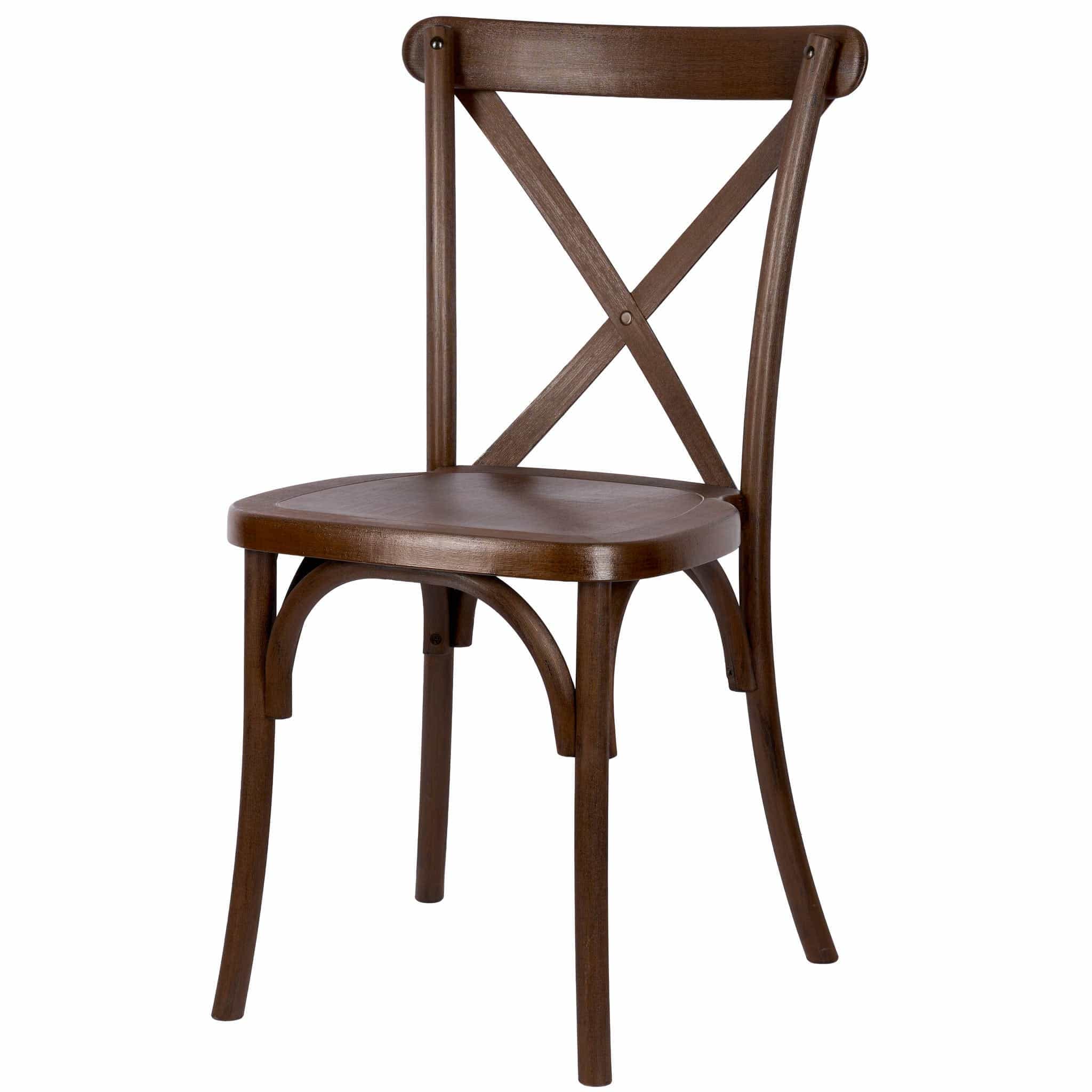Chivari Fruitwood Straight Leg Farm Table Dining Set with 10 Chairs TFARM-FRUITWOOD-S-LEG-KIT-CXR-AX