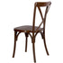 Chivari Fruitwood Straight Leg Farm Table Dining Set with 10 Chairs TFARM-FRUITWOOD-S-LEG-KIT-CXR-AX