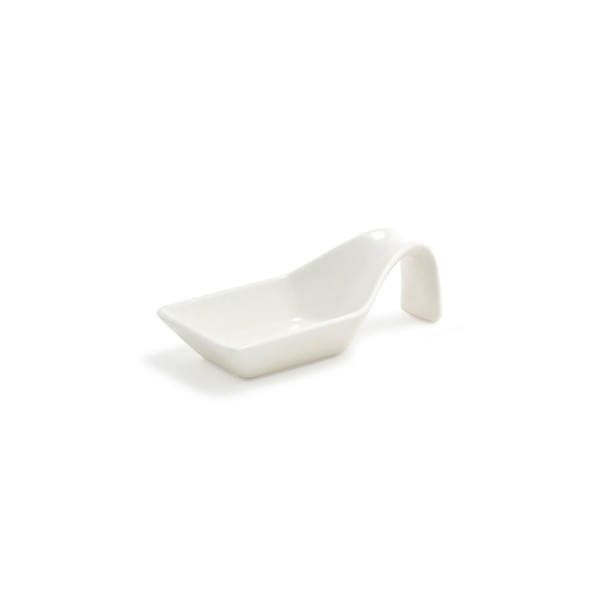 Front of the House FOH FSP007BEP23 4" Catalyst® Kyoto™ Spoon - 1.5 oz - Case of 12 FOH-FSP007BEP23