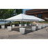 Chivari 40x60 Frame Tent with Ballasting System – Heavy-Duty Commercial Event Tent AMT-BDL-FRT-40x60-WHT-TBS-7F