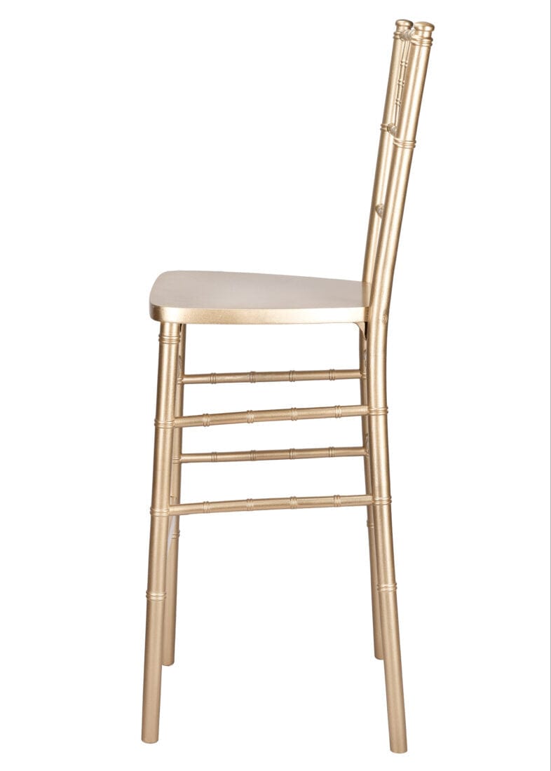 Chivari Sparkling Gold Champagne ToughWood™ Chiavari Barstool BCWCHGSP-AX-T