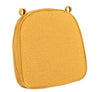 Chivari Gold with Gold Piping 2.5" Thick Chair Cushion - World's Best Cushions CUSHBST-GG-AX-T