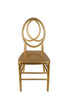 Chivari Gold ToughResin™ Infinity Chair CIRG-ZG-T
