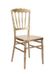 Chivari Gold Steel Skeleton™ Resin Napoleon Chair CNRG-STEEL-CX-T