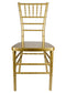 Chivari Classic Gold Resin Steel Skeleton™ Chiavari Chair CCRGCC-ST-A