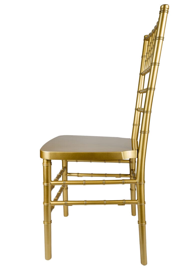 Chivari Classic Gold Resin Steel Skeleton™ Chiavari Chair CCRG-STEEL-AX-T